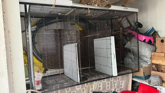 cage for sale 3 portion