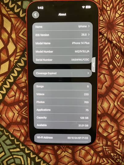 Apple iPhone 14 plus