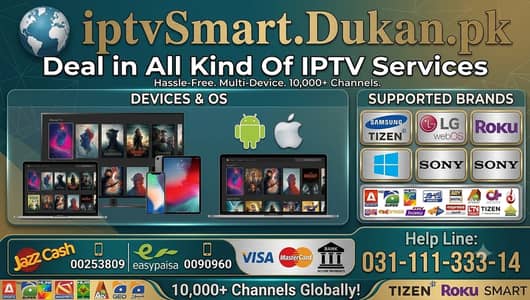 iptv Services - 4k hd fhd UHD Tv - 3D Dubbed Movies - All Web Series