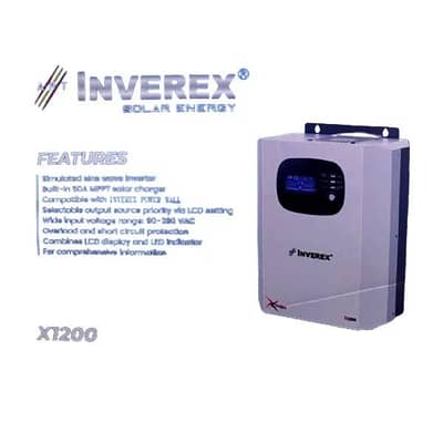 INVEREX  X1200 HYBRID INVERTER 1KV