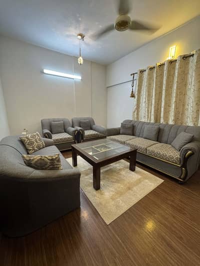 Sofa Set - Wooden Sofa - 7 Seater - Table