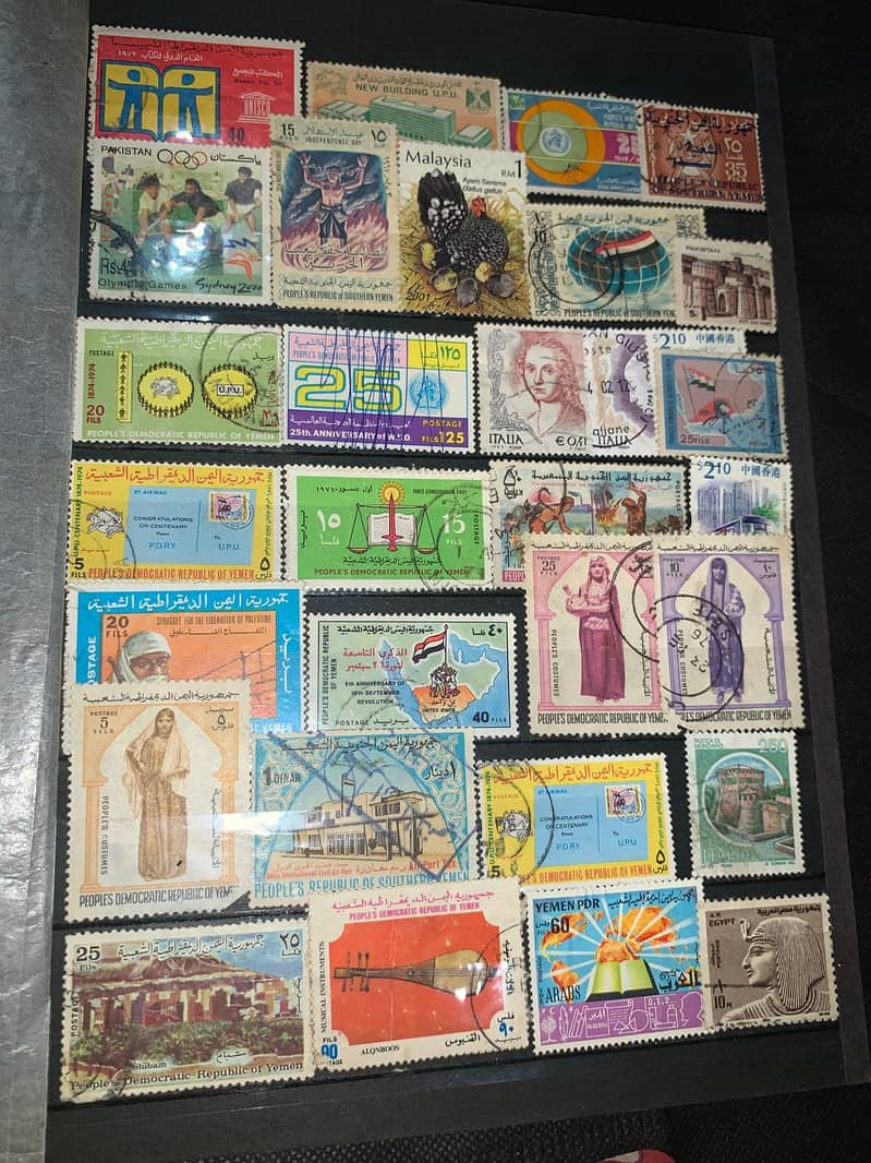 Massive Vintage Global Stamp Album – 50+ Countries & Rare Historical 3