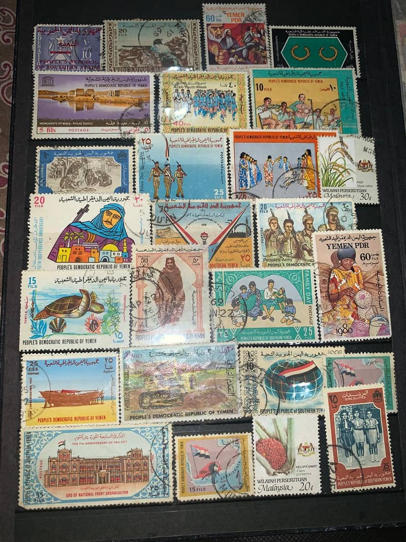 Massive Vintage Global Stamp Album – 50+ Countries & Rare Historical 4