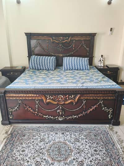 Original Wooden Bed Set