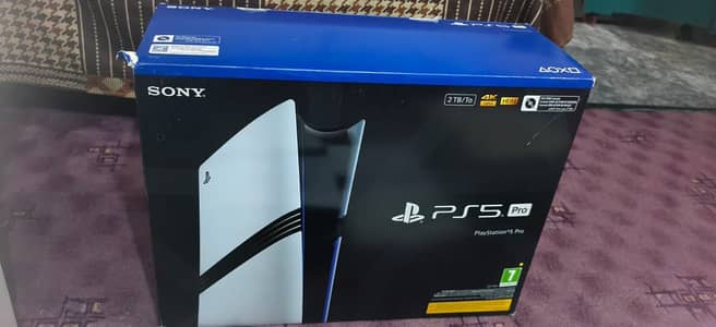 Sony PlayStation 5 Pro Console | 2TB SSD | 4K Gaming | New Condition