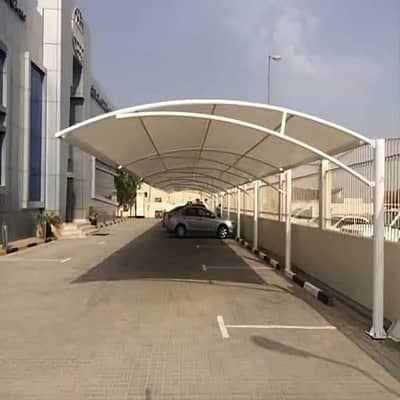 Parking shade for cars / Heat & waterproof shade / Pvc car porch shad