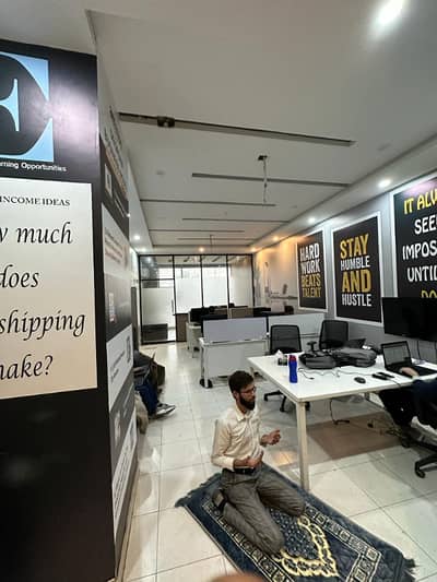 Furnished Office Available For Rent At Main Boulevard Gulberg