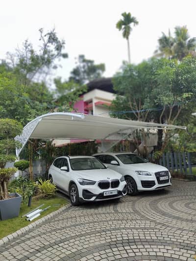 Car roof shade / Waterproof shade / Pvc car porch / Wall mounted shad