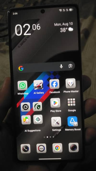 infinix note 40 with box
