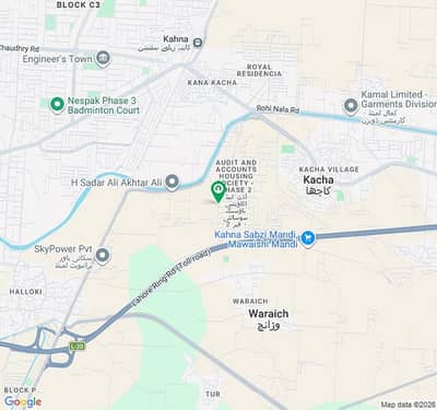 1 Kanal Residential plot in Audit & Accounts Phase-2, near Ring Road Lahore, on SALE!