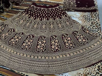 bridal sharara only one time use ki h