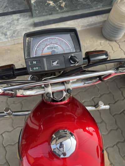 New 70cd only 127 km run