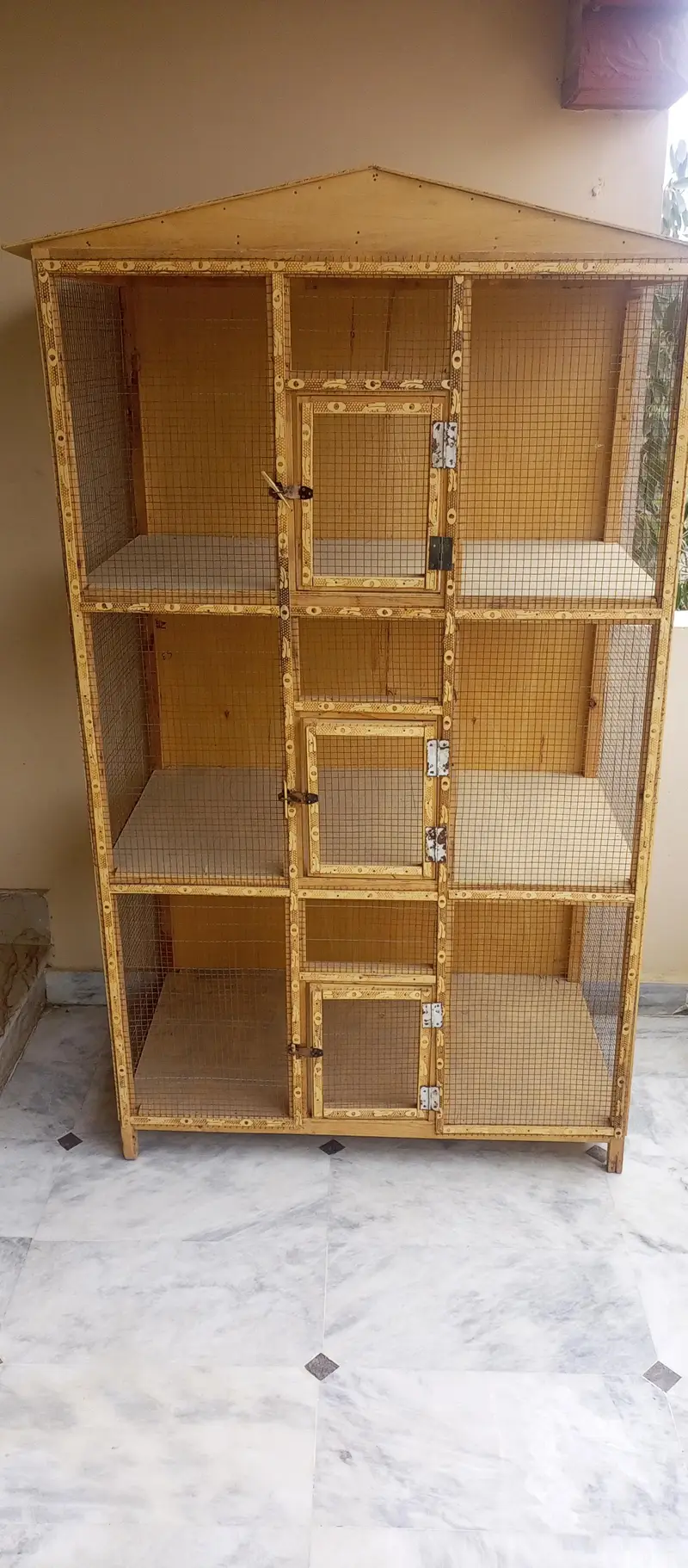 Brand New Made To Order Birds Wooden Cage. — photo 4