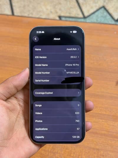 Apple iPhone 16 Pro 128 jv