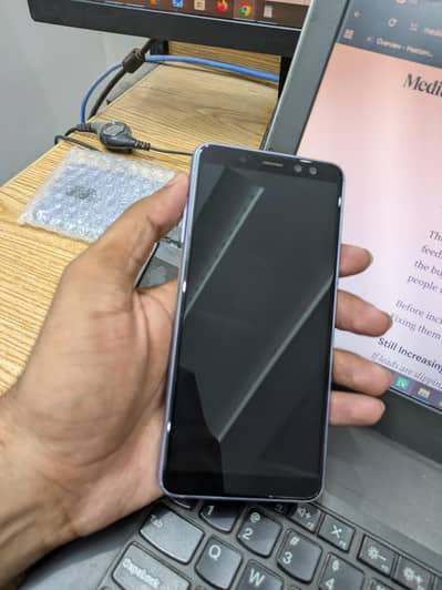 Samsung A8 original LED Panel