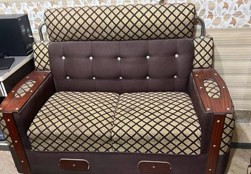 sofa set with a table 1