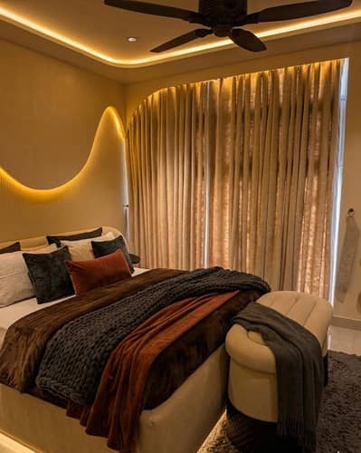 1 Bedroom Luxury Furnished Apartment is Available for Rent in Bahria Town Lahore