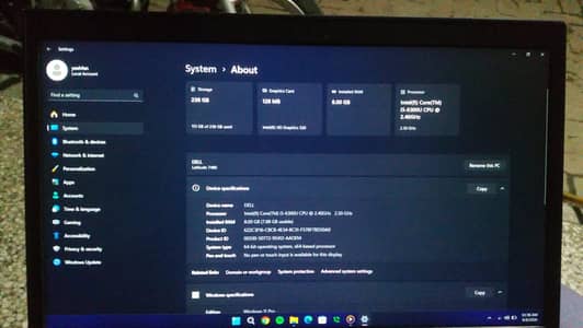Dell latitude 7480
