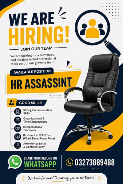 office work slots seats available