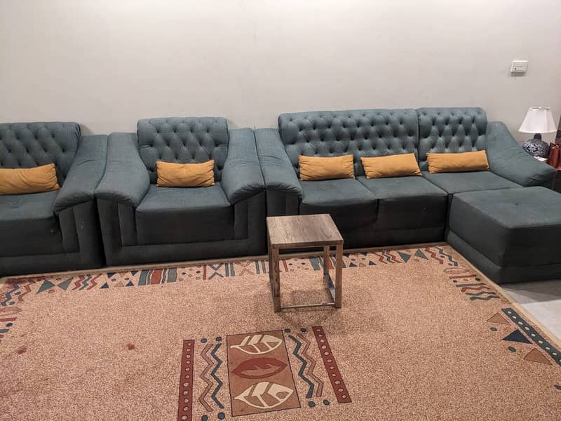 L shaped sofa 1