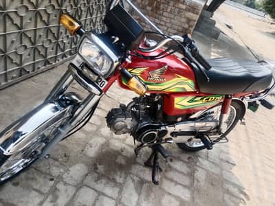 Honda CD70cc/Total genion/Urgent for sale