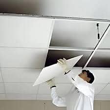 False Ceiling 2×2 – Gypsum & PVC | Strong Groove Grids |
