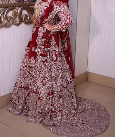 bridal lengha indian style