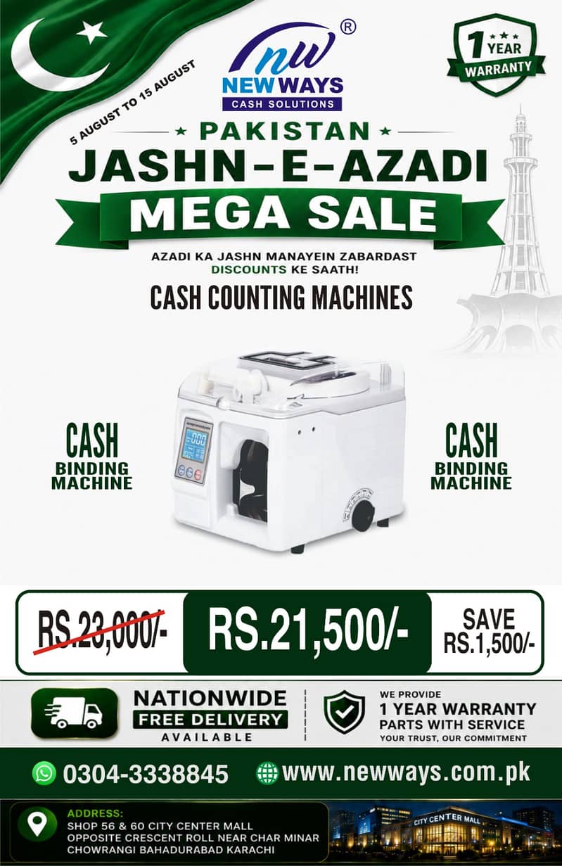 Cash Counting Note Machine 1