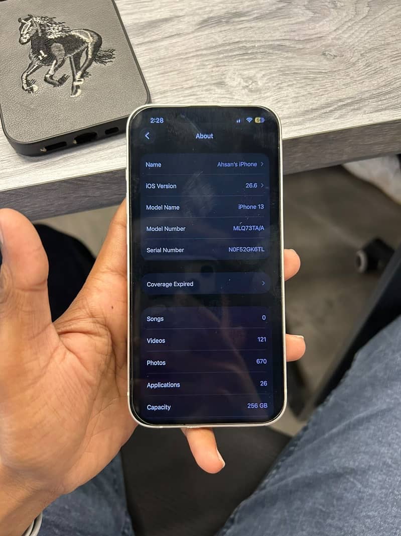 iPhone 13 Approved 256 gb 6