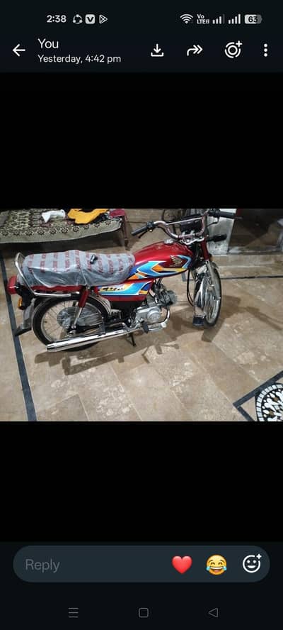 brand new bike