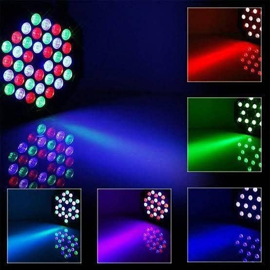 RGB 36 LED Par Stage Light with remote and with sound activation feature DJ Disco Party Wedding Lighting High quality light bright light