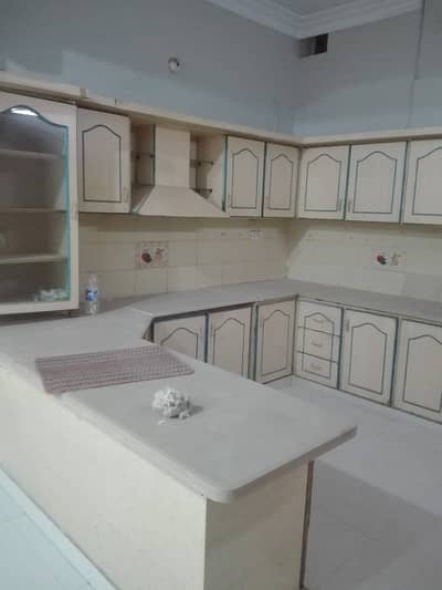 three bed dd ground floor portion for rent in johar