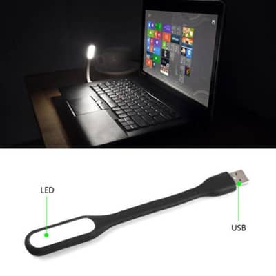 15 Black USB LED Light