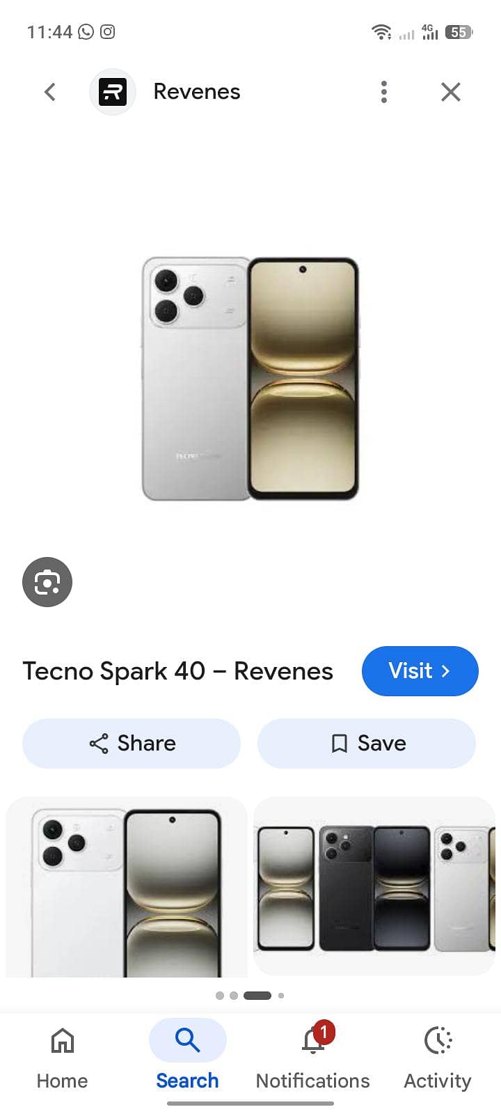 tecno spark 40 4