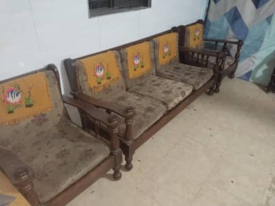 Pure wooden Sofa set
