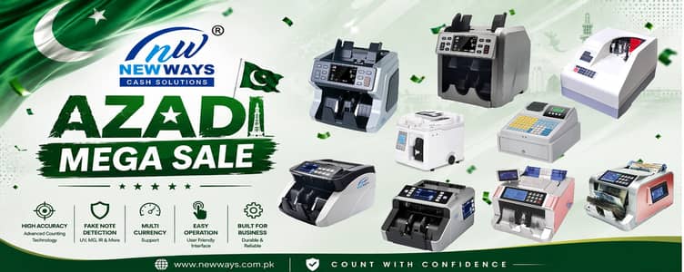 Cash Counting Machine Fake Currency  Fake Dedector