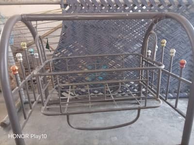 Iron baby swing