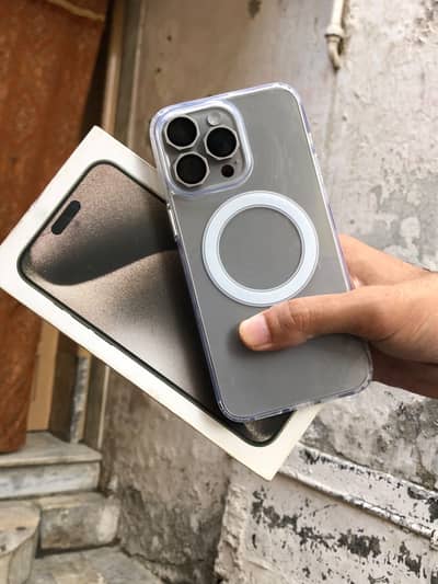 iPhone 15 pro max with Box
