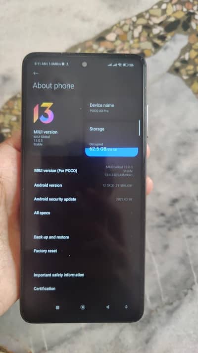 Poco X3 Pro urgent for sale