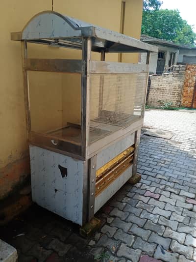fries Shwarma burger stall big steel griddle just 1 day used