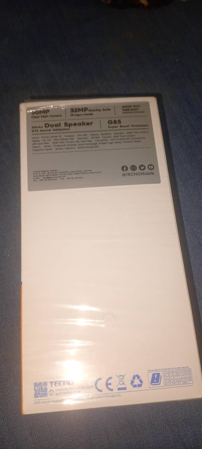 Tecno Spark 20 7