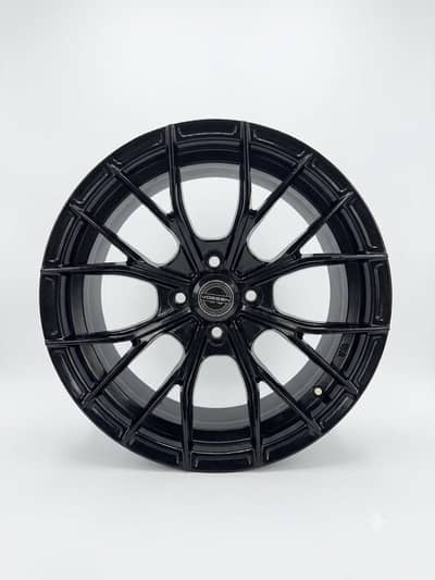 Imported 15inch 4-nuts Vossen Black Finishing Allow Rims