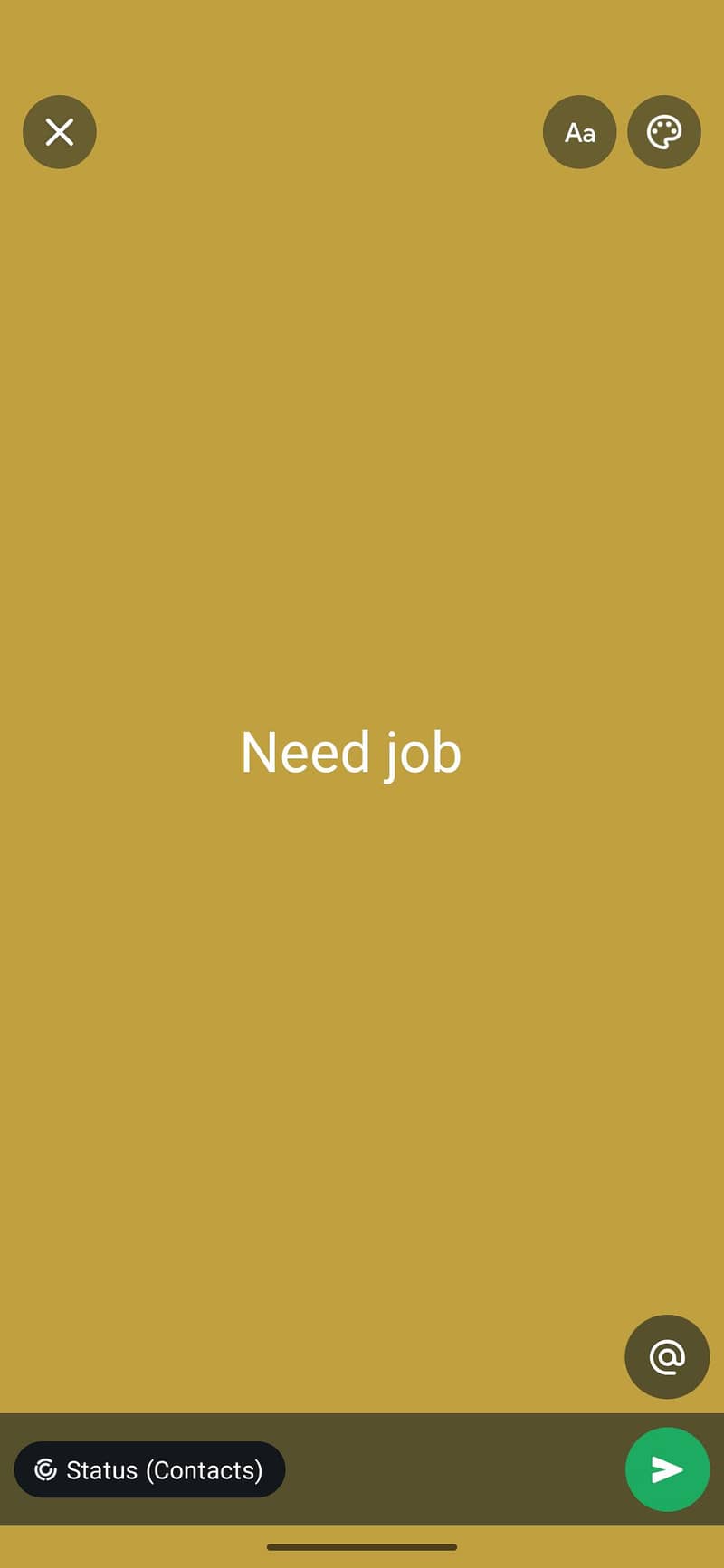 need job 0