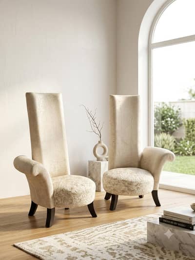 Pair of 2 chairs for sale. . .  like new. . . new fabric