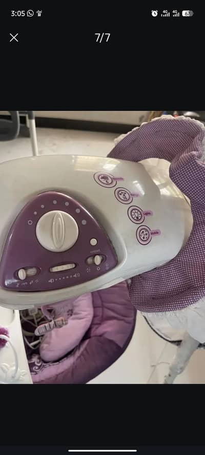 Fisher price sugar plum swing