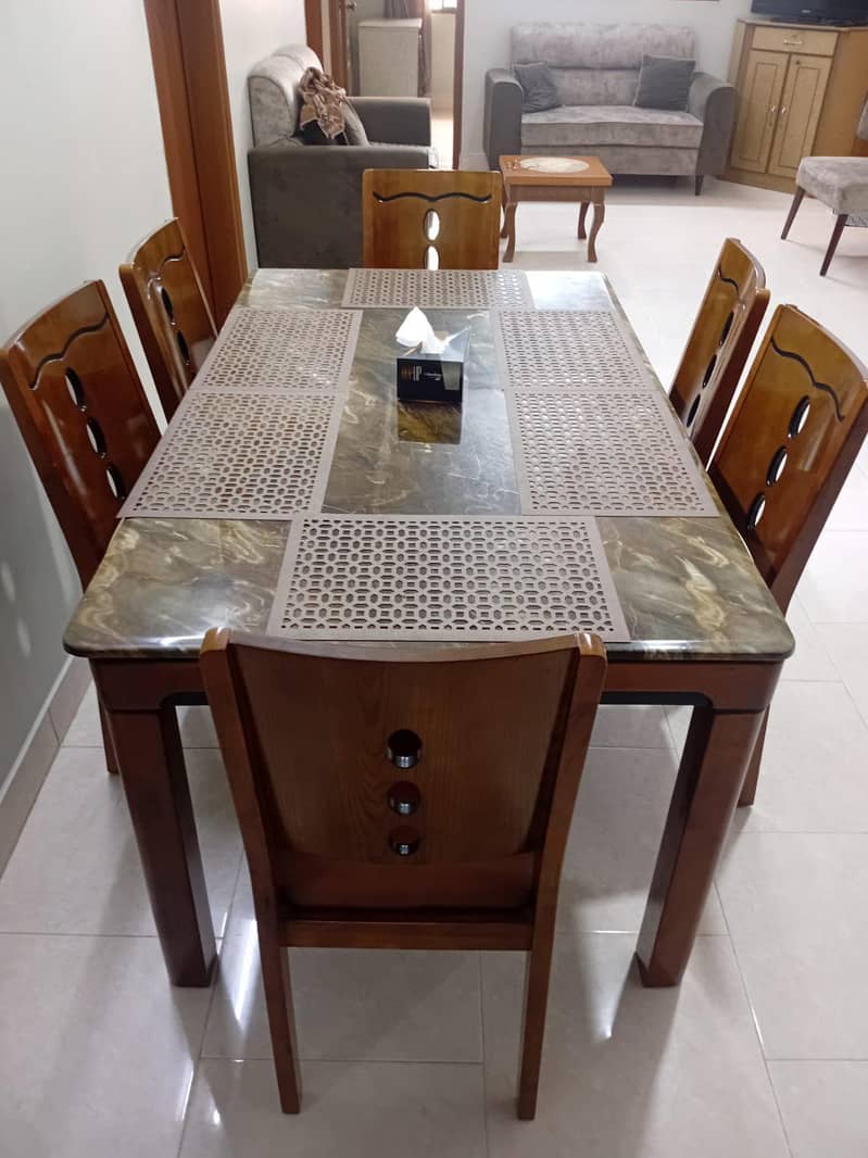 Marble Dining Set 1