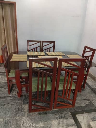 1 Dinning Table And 6 Chairs