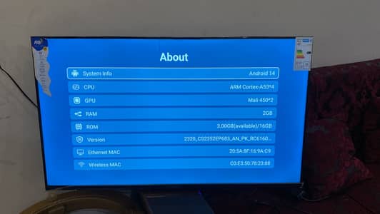Samsung 43' inches led for sale