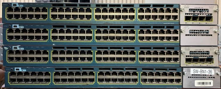 Cisco 3560X 48 Port Gigabit Switch WS-C3560X-48T-S Managed L3 Non PoE