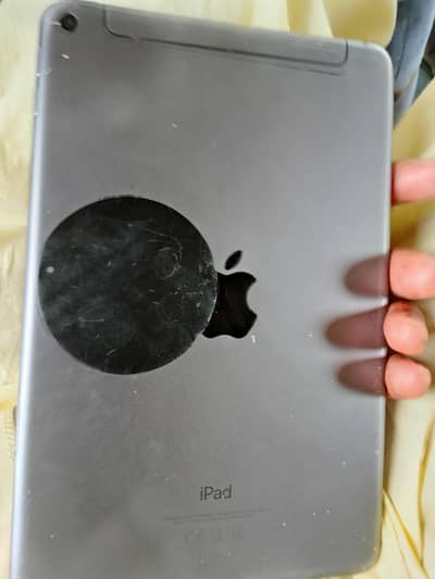 ipad mini 5 256gb glass broken only ipad sim Wala hai